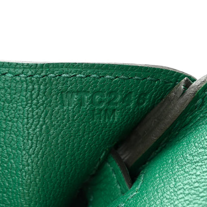 Hermes Togo Birkin 25 Vert Vertigo 7 of 11