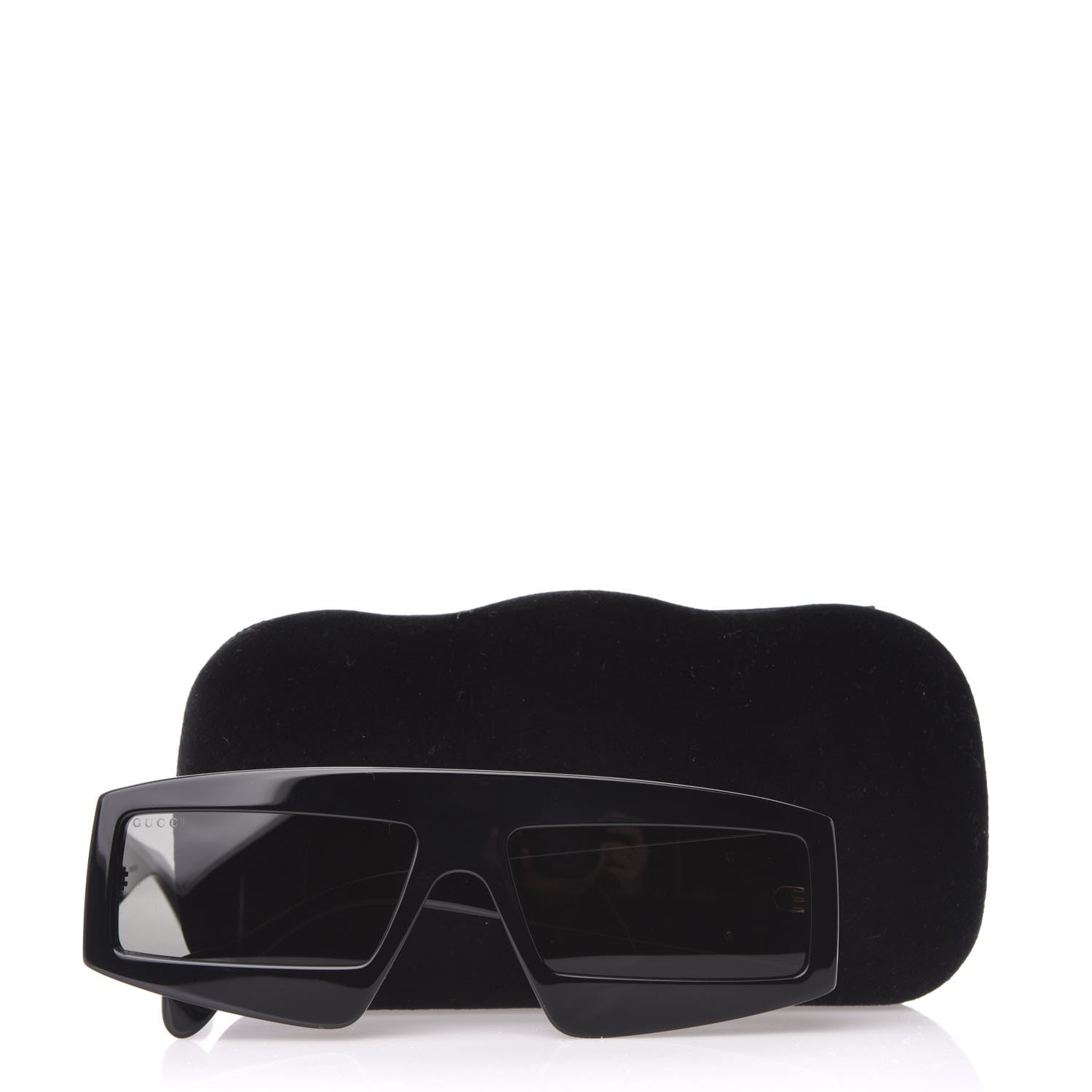 Gucci Acetate Rectangular GG0358S Sunglasses Black 8 of 8