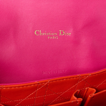 Christian Dior Lambskin Cannage Medium Miss Dior Flap Fuchsia 7 of 14