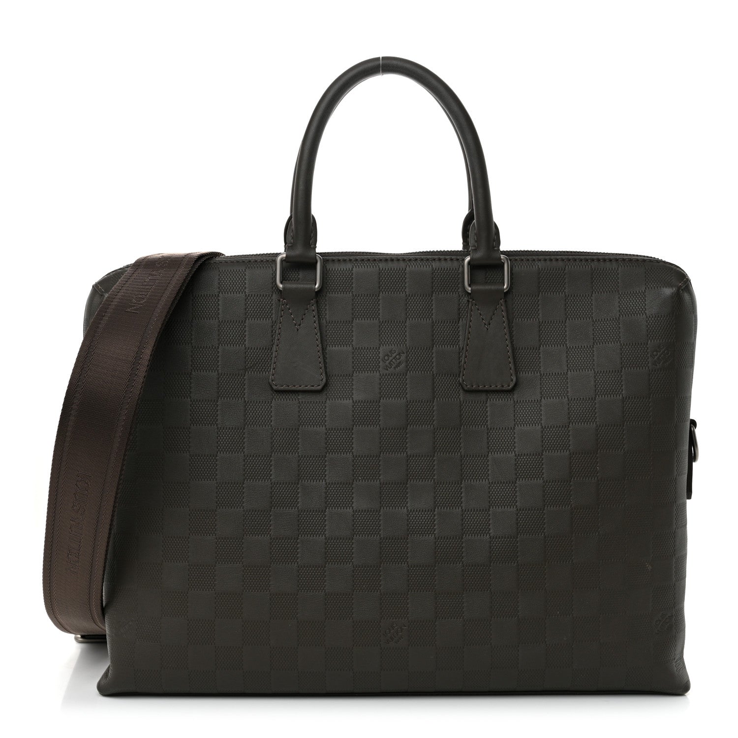 Louis Vuitton Damier Infini Porte-Documents Jour Granit 1 of 16
