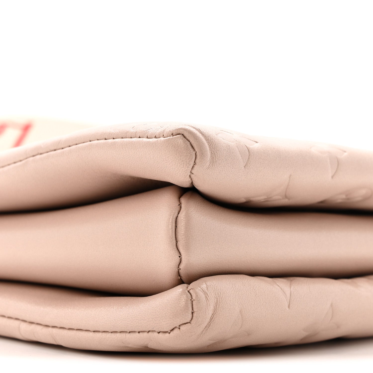 Louis Vuitton Lambskin Embossed Monogram Fall In Love Coussin PM Dragée Light Pink 11 of 14