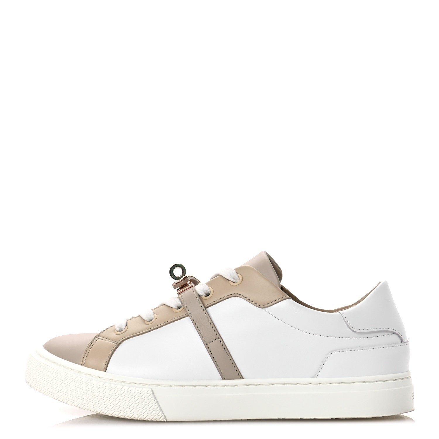 Hermes Calfskin Day Sneakers 38 Multicolor White 1 of 8