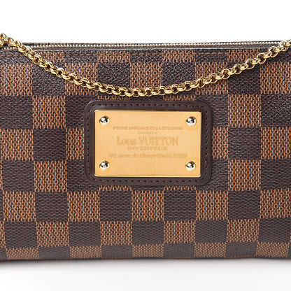 Louis Vuitton Damier Ebene Eva Clutch 10 of 10