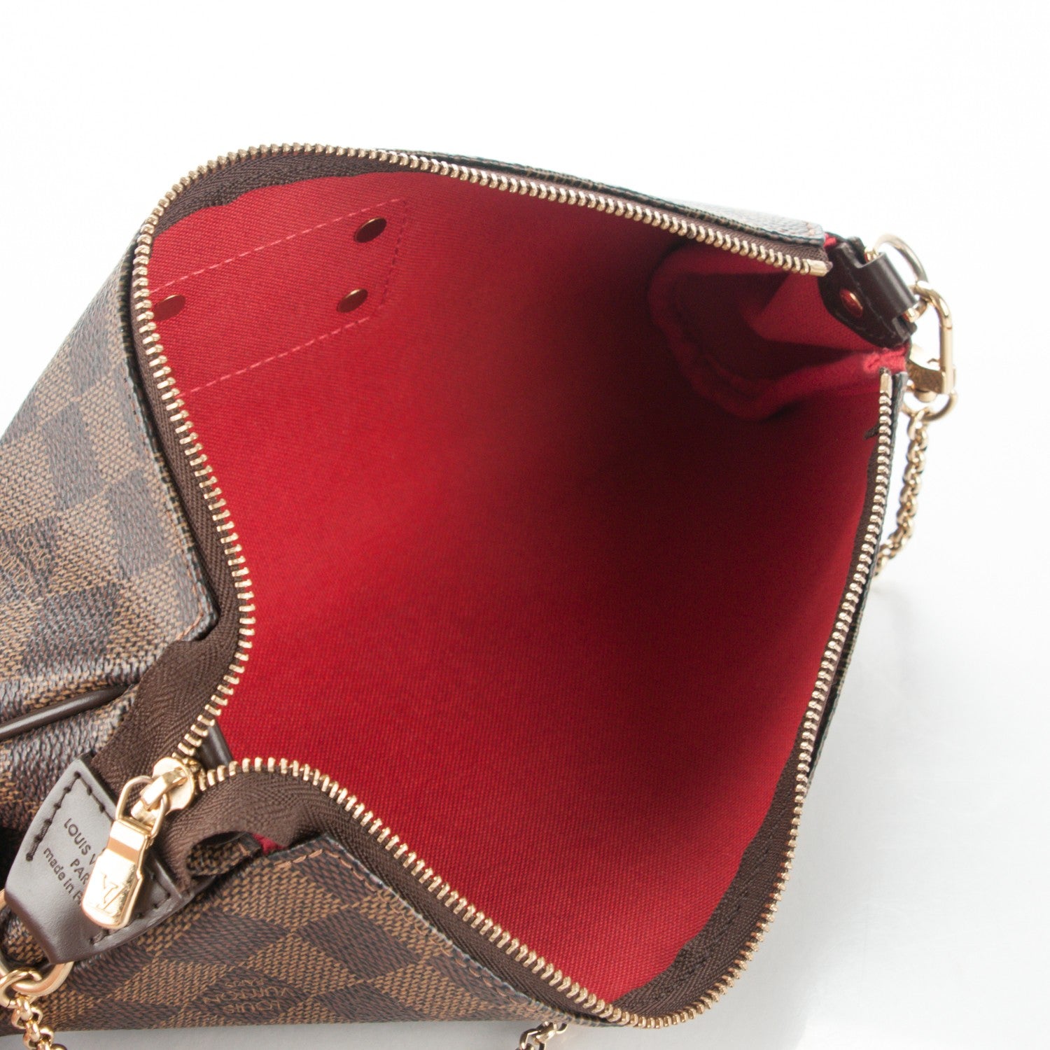 Louis Vuitton Damier Ebene Eva Clutch 5 of 7