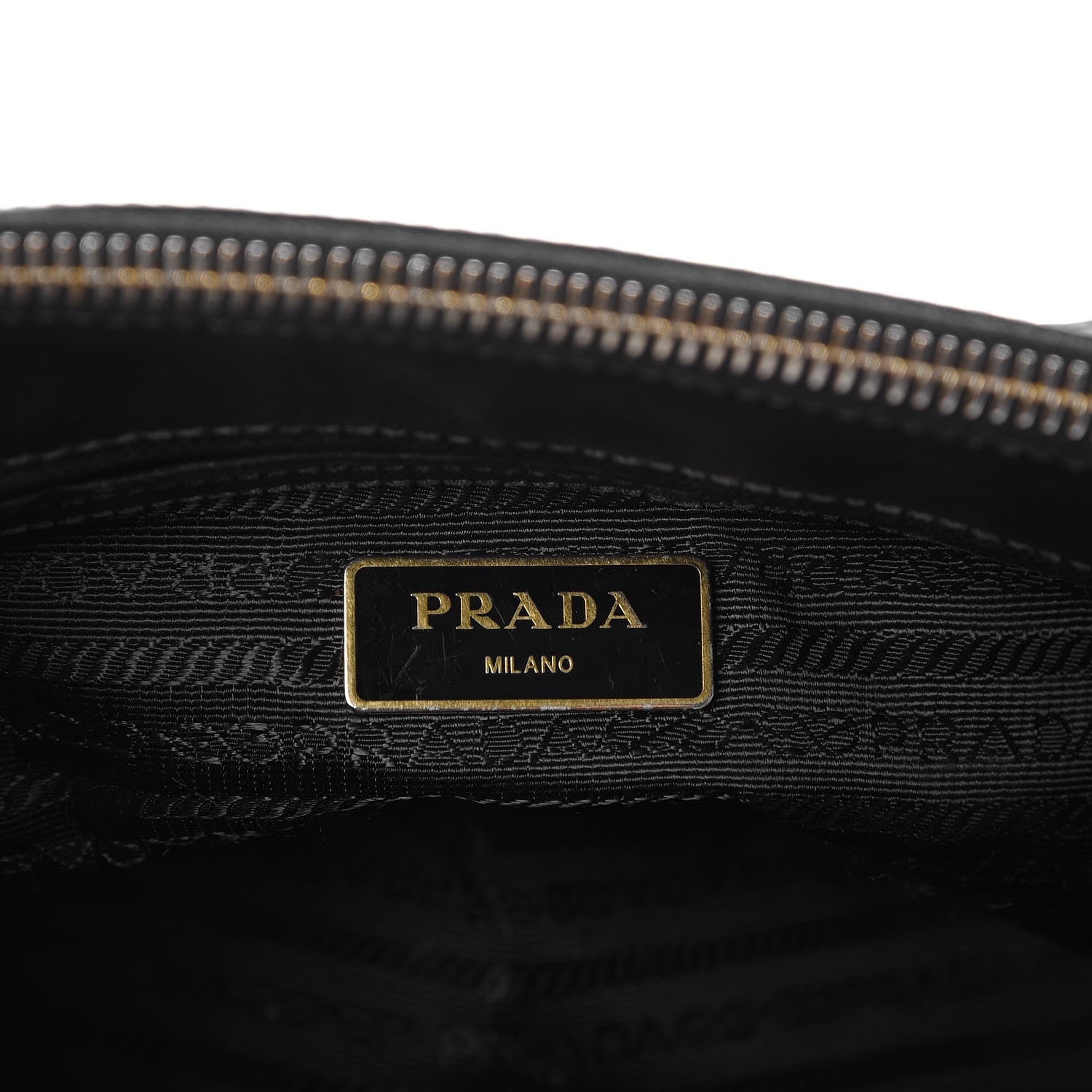 Prada Saffiano Small Galleria Double Zip Tote Black 6 of 7