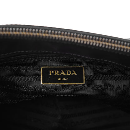 Prada Saffiano Small Galleria Double Zip Tote Black 6 of 7