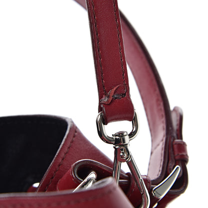 Prada Soft Calfskin Bucket Bag Rubino 16 of 17