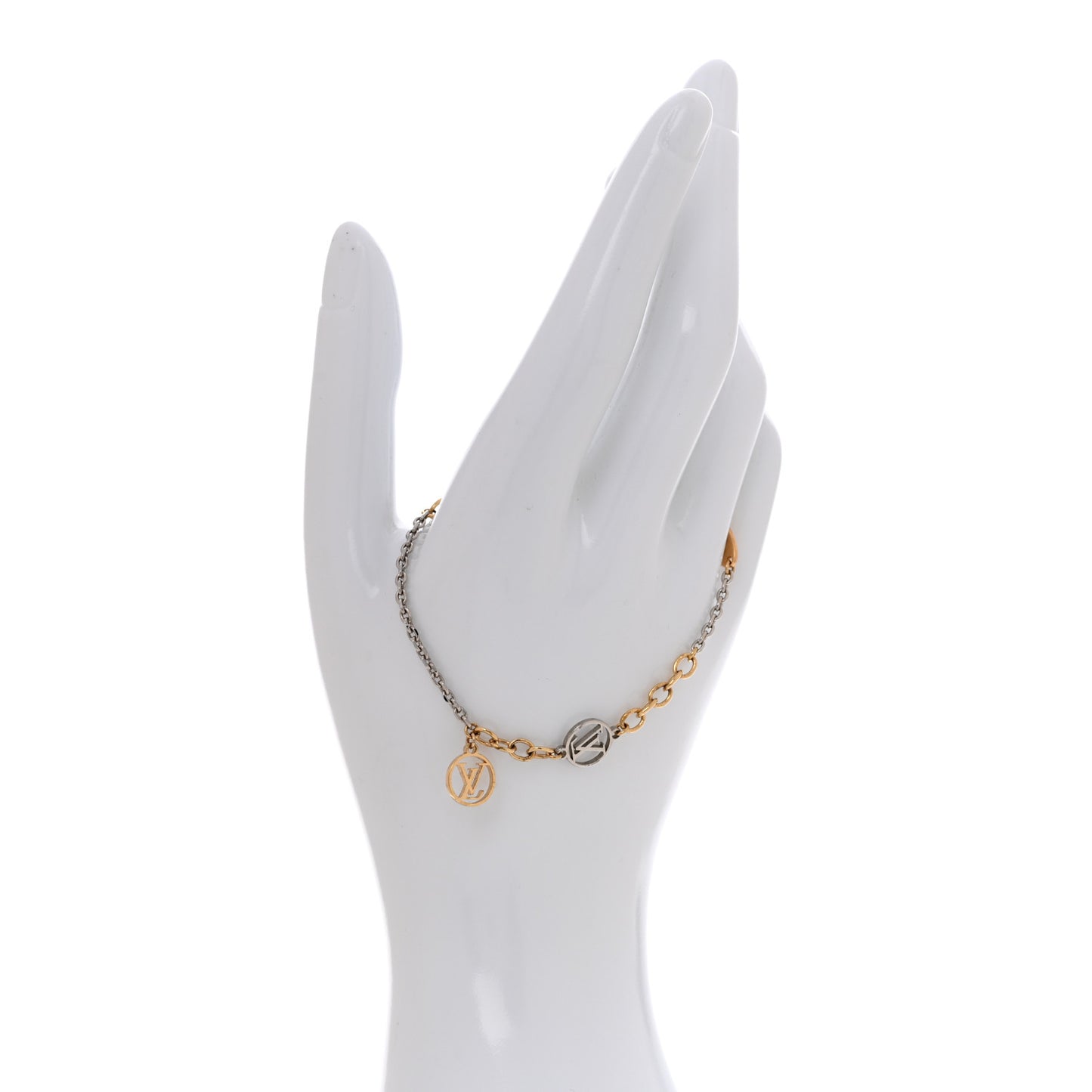 Logomania Bracelet Silver Gold