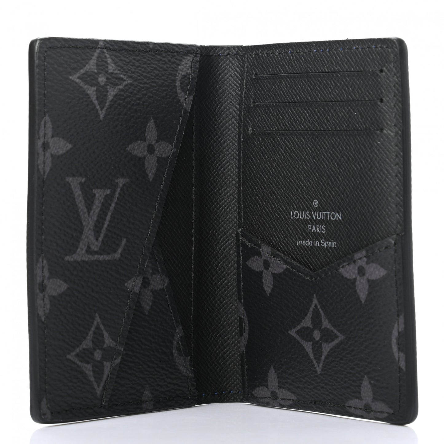 Epi Monogram Eclipse Pocket Organizer Blue