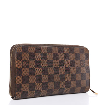 Louis Vuitton Damier Ebene Zippy Organizer Wallet 3 of 13