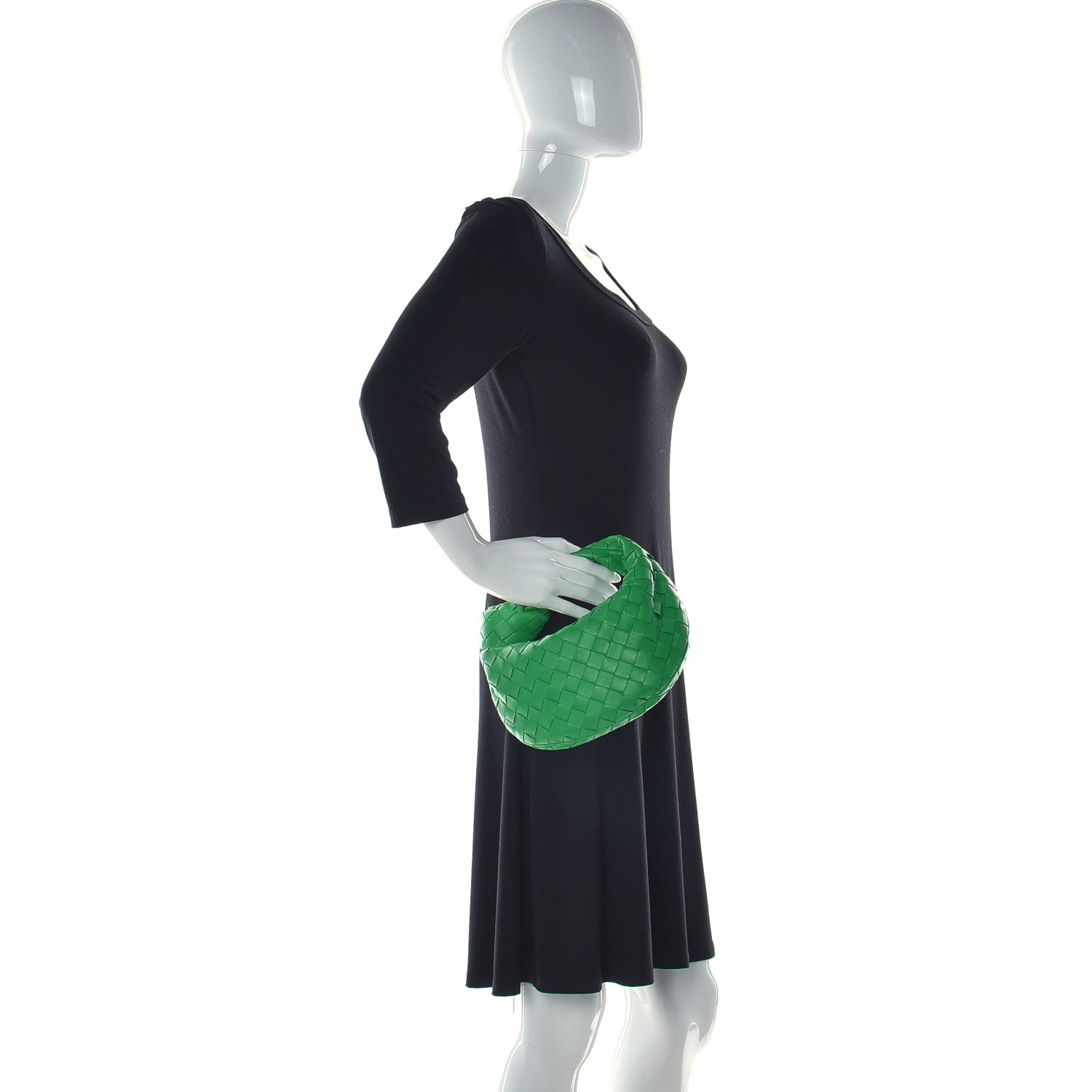 Bottega Veneta Nappa Intrecciato Mini Jodie Grass 2 of 9