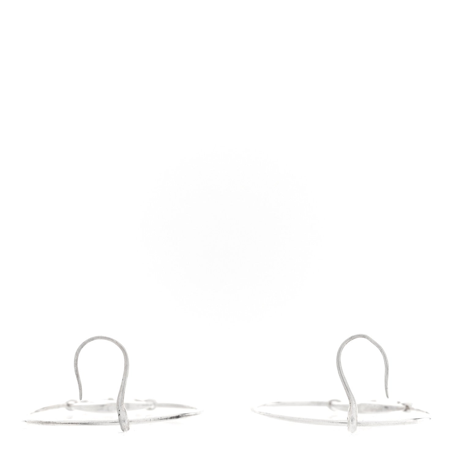 Gucci Sterling Silver Britt Hoop Earrings 3 of 5