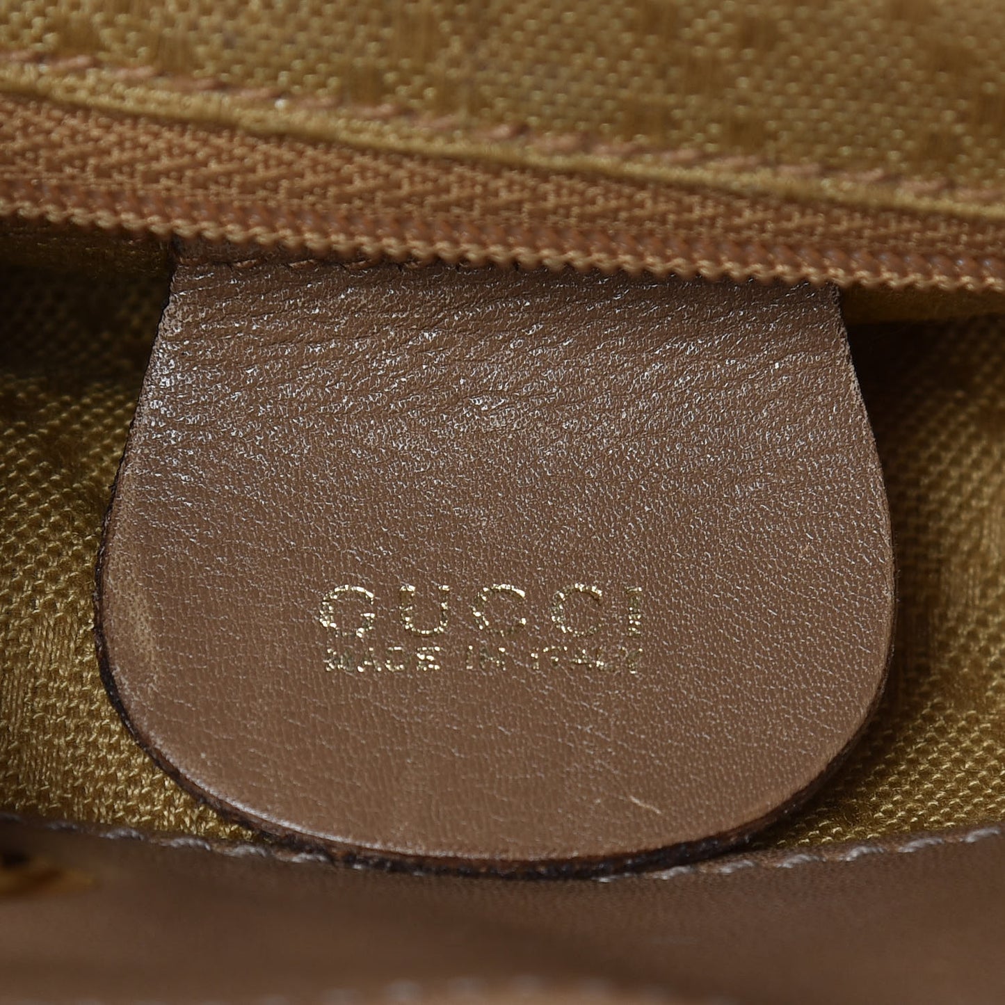 Calfskin Bamboo Mini Backpack Beige