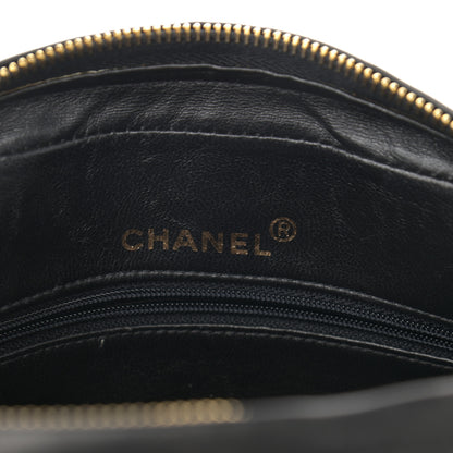 Chanel Lambskin Quilted Tassel Flap Camera Case Black 7 of 17