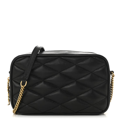 Saint Laurent Lambskin Quilted Mini Camera Bag Black 1 of 11