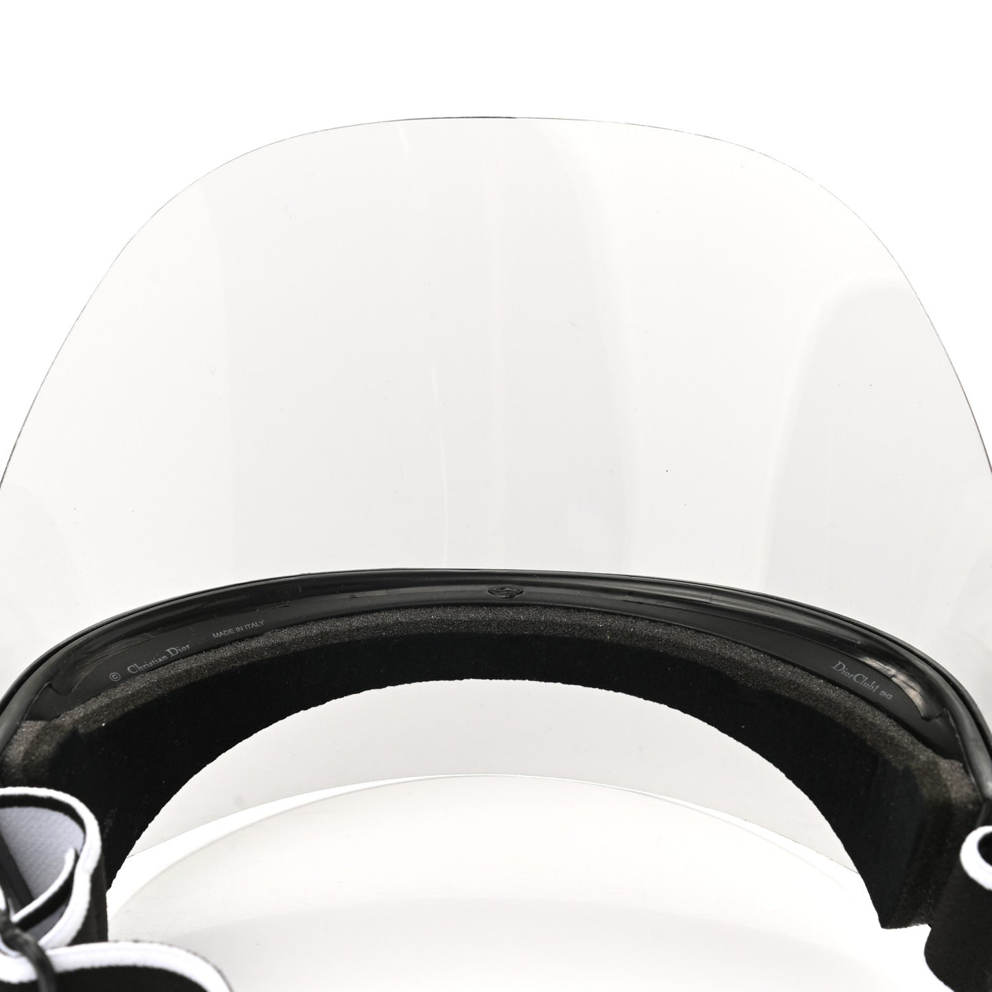 Mirrored DiorClub1 Sun Visor Black