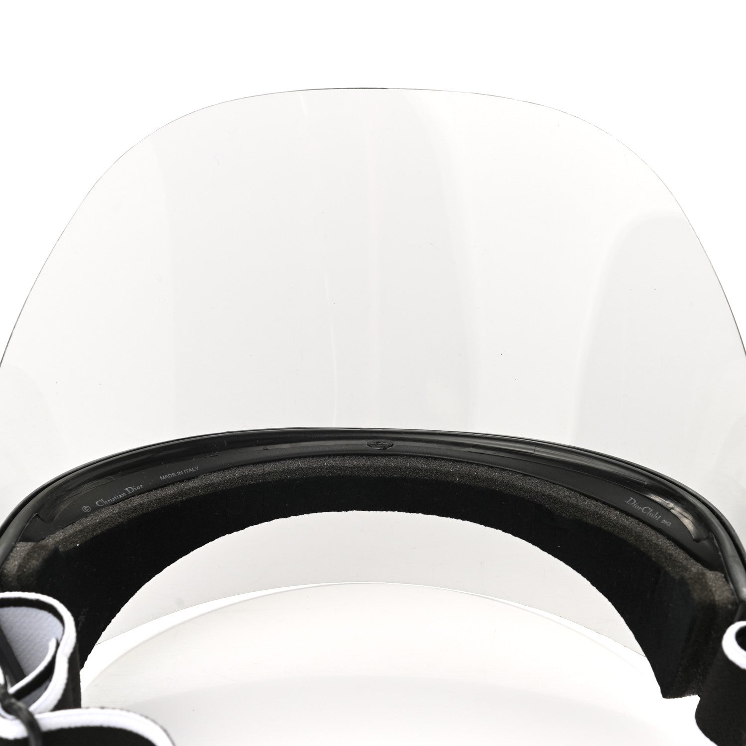 Christian Dior Mirrored DiorClub1 Sun Visor Black 7 of 9