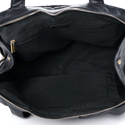 Chanel Caviar Quilted Bowler Black 4 of 17