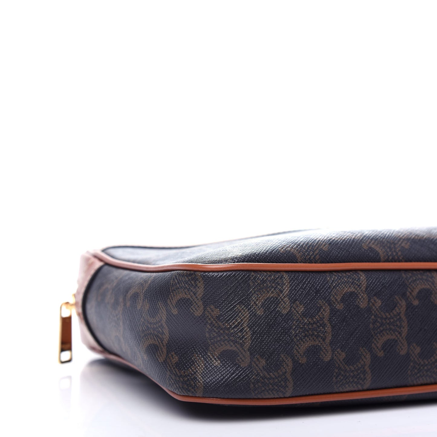 Triomphe Canvas Calfskin Medium Patapans Tan