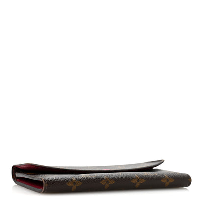 Louis Vuitton Monogram Emilie Wallet Fuchsia 4 of 10
