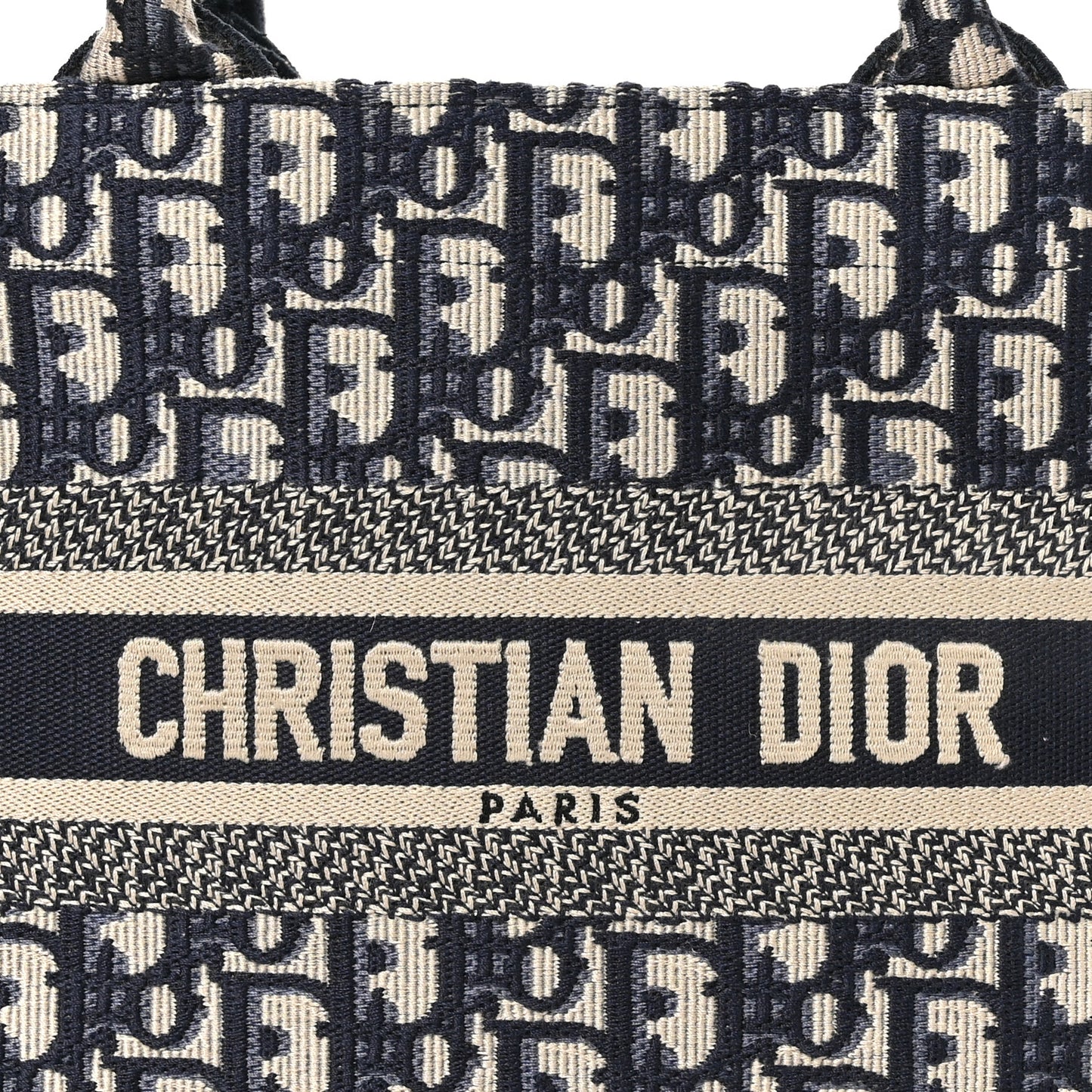 Oblique Small Book Tote Blue Multicolor