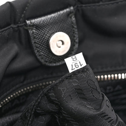 Prada Nylon Tessuto Impuntu Quilted Tote Black 7 of 10