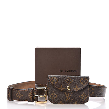 Louis Vuitton Monogram Pochette Solo Belt 95 38 15 of 15