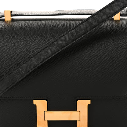 Hermes Epsom Constance 24 Black 8 of 14