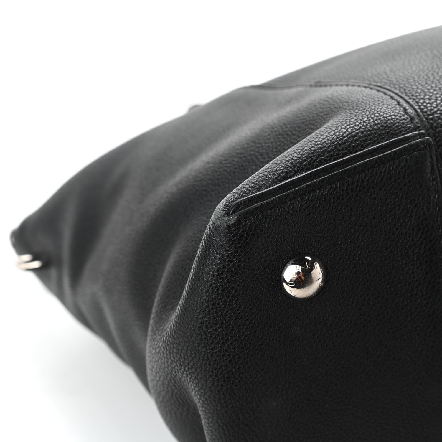 Louis Vuitton Veau Cachemire Soft Lockit MM Black 10 of 15
