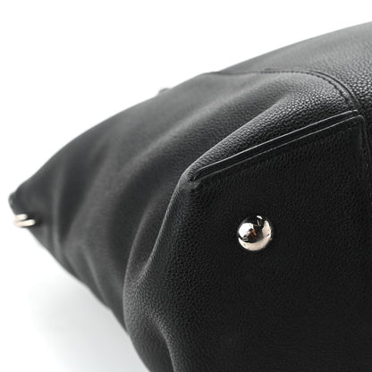 Louis Vuitton Veau Cachemire Soft Lockit MM Black 10 of 15