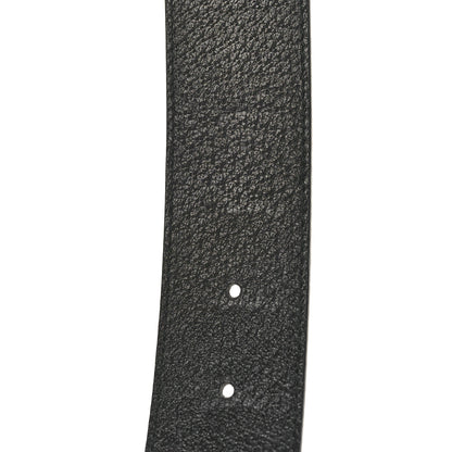 Gucci Textured Calfskin Double G 40mm Belt 75 30 Black 6 of 6