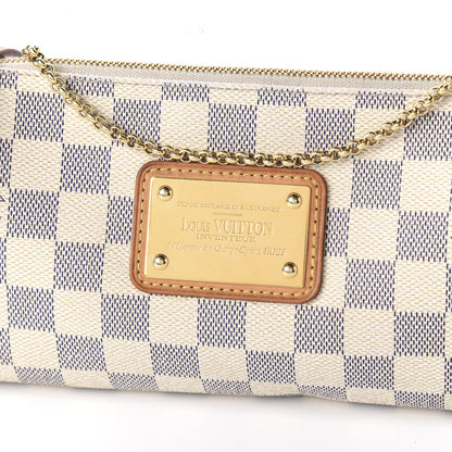 Louis Vuitton Damier Azur Eva Clutch 9 of 10