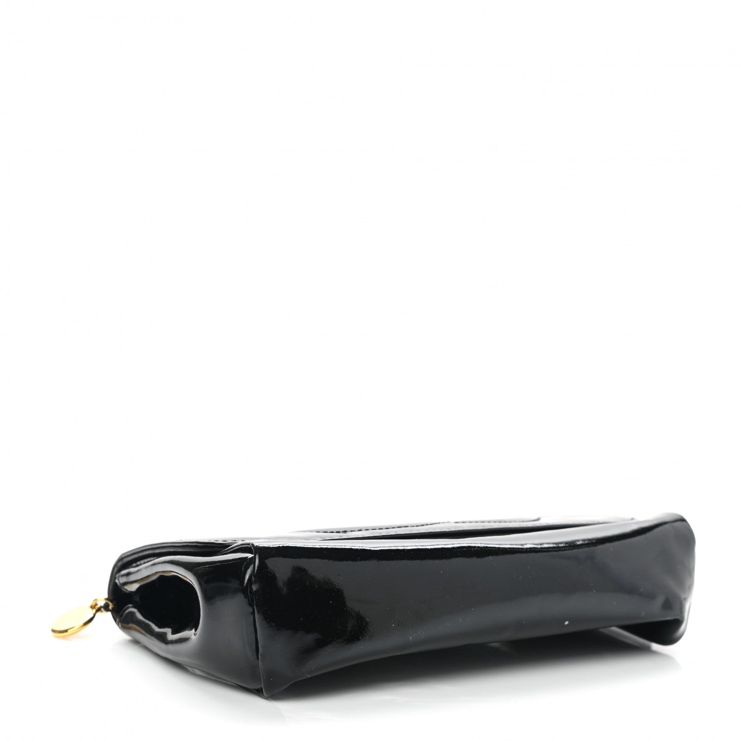 Chanel Patent Timeless CC Cosmetic Pouch Black 4 of 11