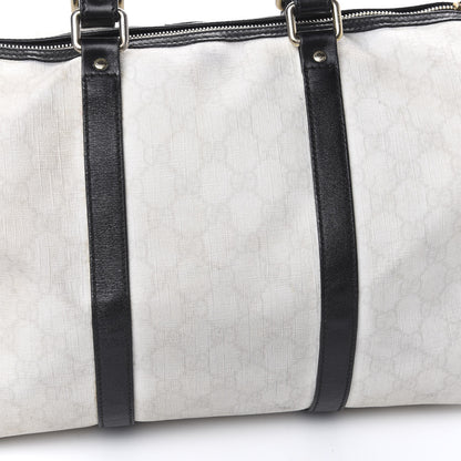 Gucci GG Plus Monogram Medium Joy Boston White Black 12 of 18