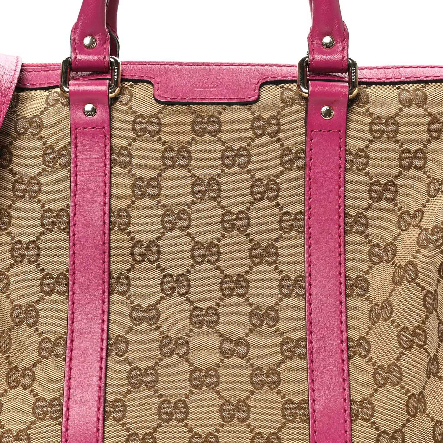 Gucci Monogram Medium Joy Boston Pink 8 of 11