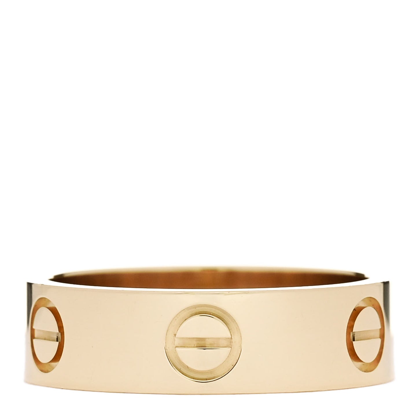 18K Yellow Gold 5.5mm LOVE Ring 54 7