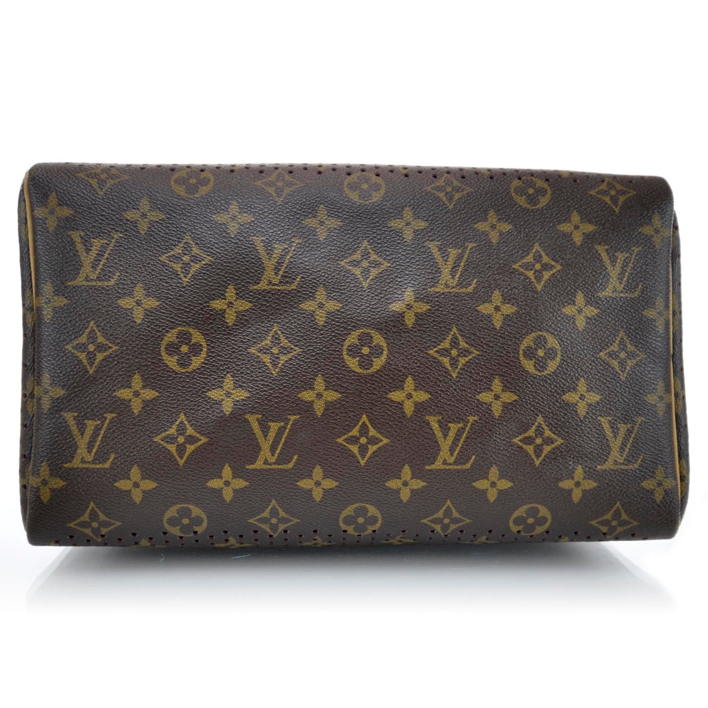 Monogram Perforated Speedy 30 Fuchsia
