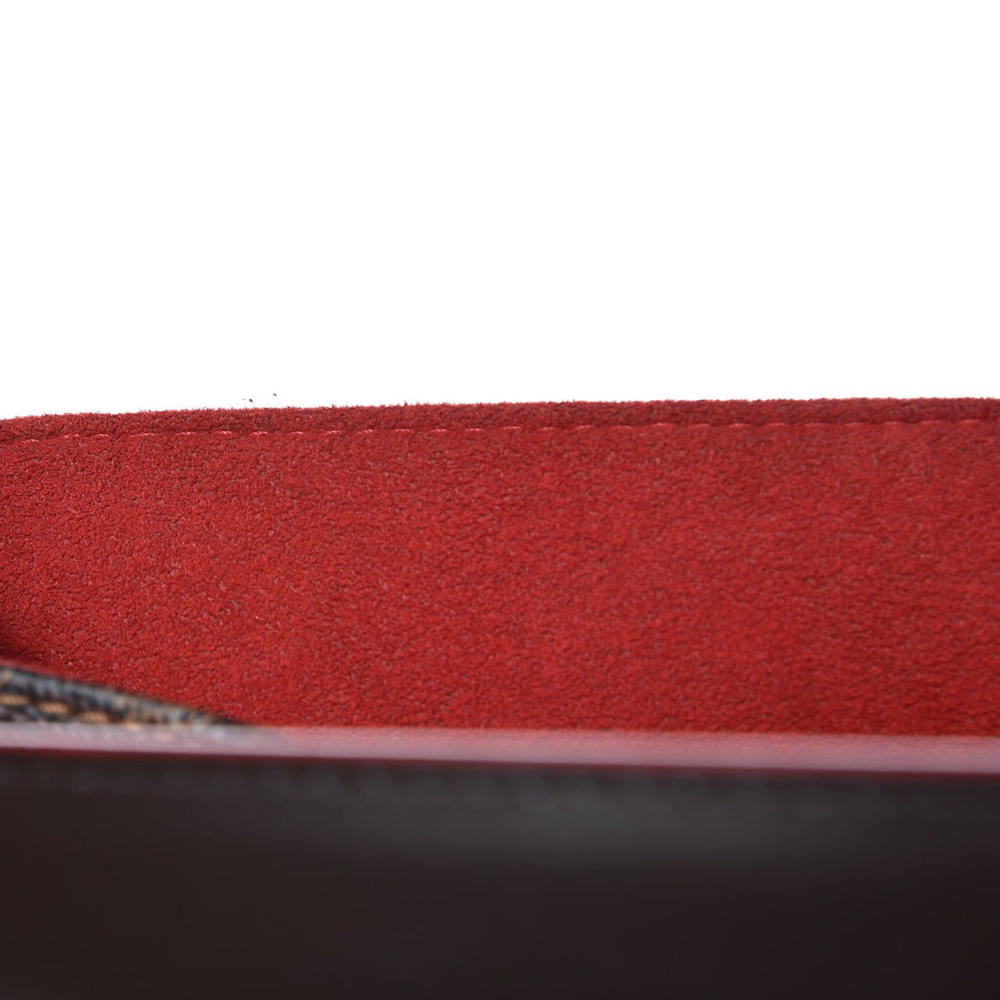 Damier Ebene Caissa Hobo Cherry