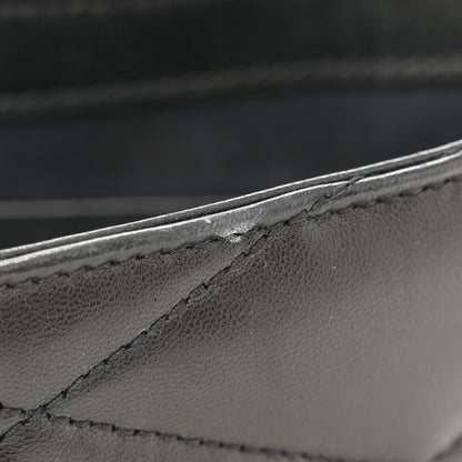 Saint Laurent Lambskin Quilted Le 57 Diamond Shoulder Bag Black 11 of 14