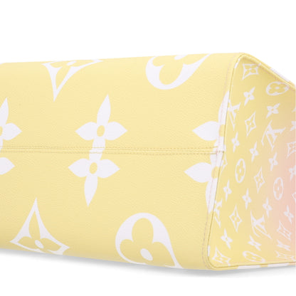 Louis Vuitton Monogram Giant By The Pool OnTheGo GM Light Pink 9 of 9