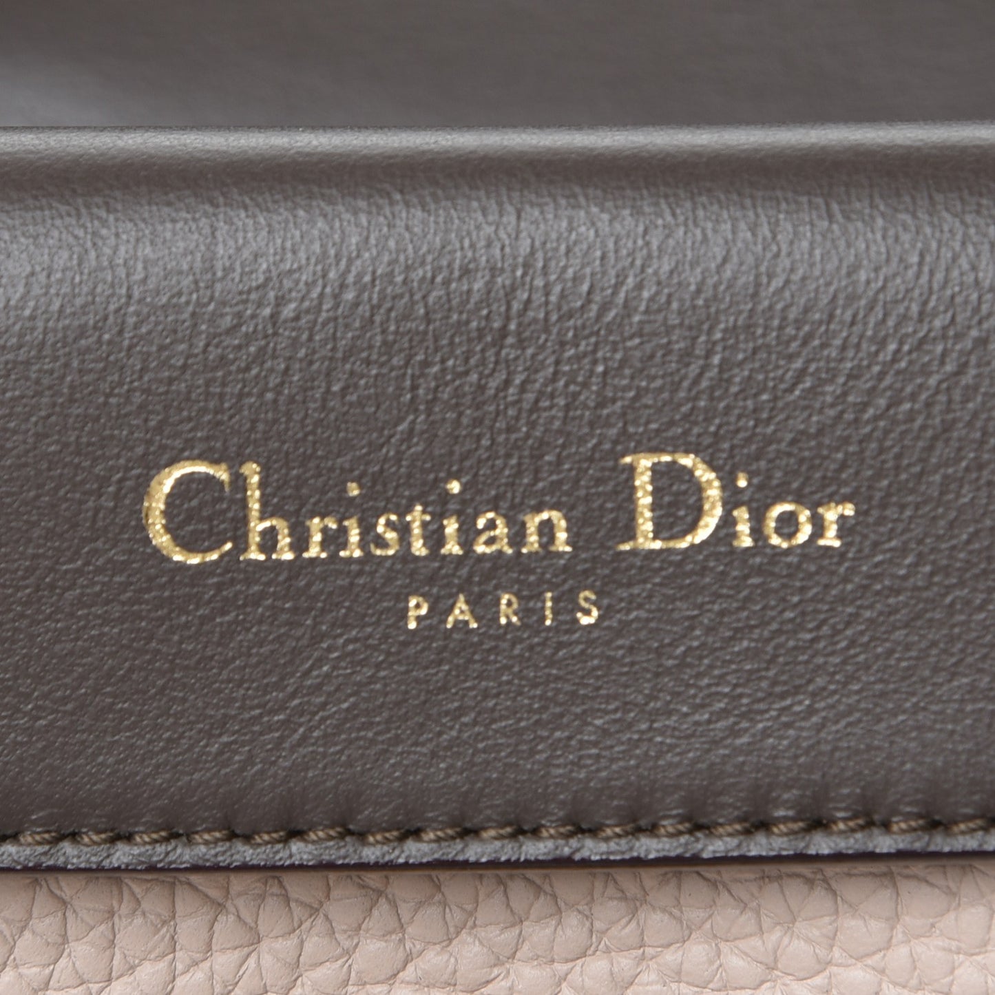 Bullcalf Mini Be Dior Flap Rose Poudre