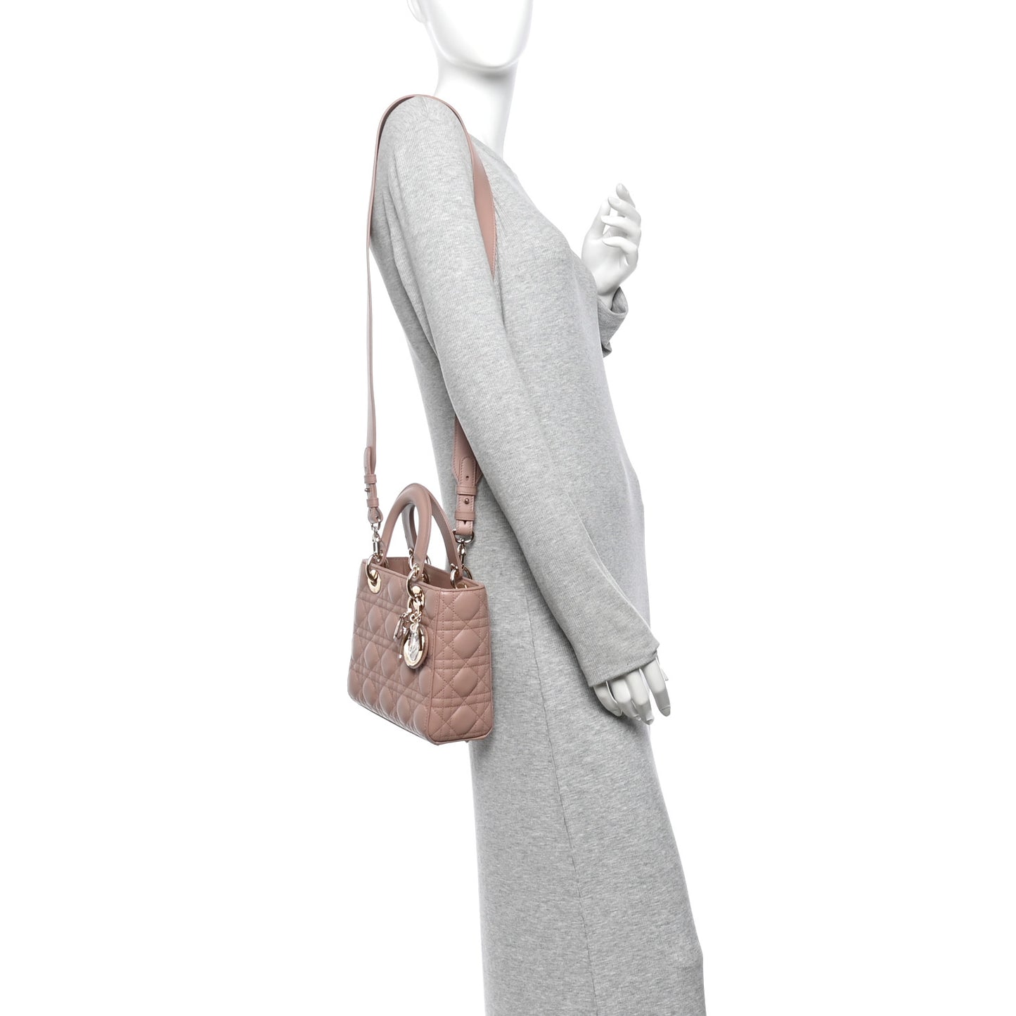 Lambskin Cannage Small My ABCDior Lady Dior Fard