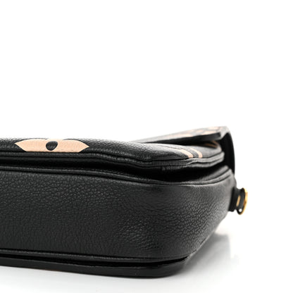 Louis Vuitton Empreinte Monogram Giant Pochette Metis Black Beige 9 of 10