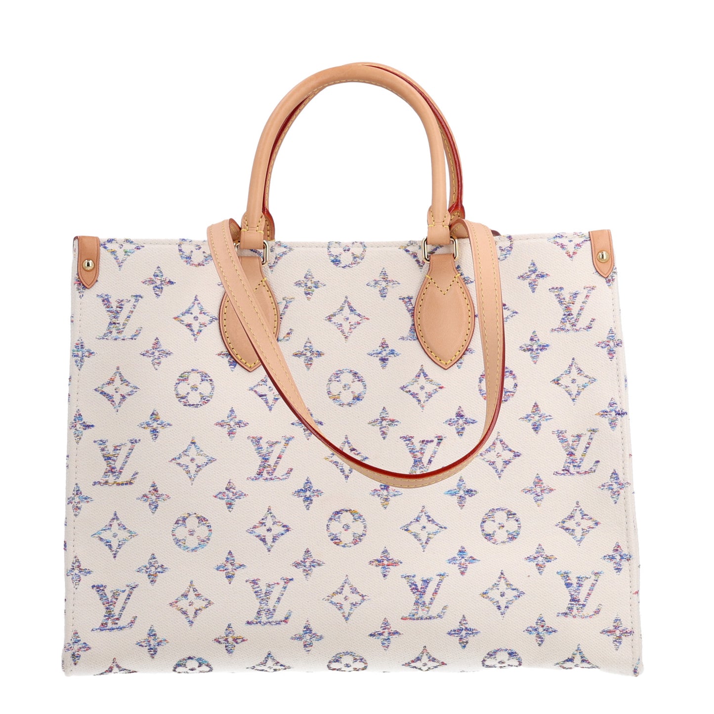 Monogram Jacquard Nautical Onthego MM Multicolor Beige