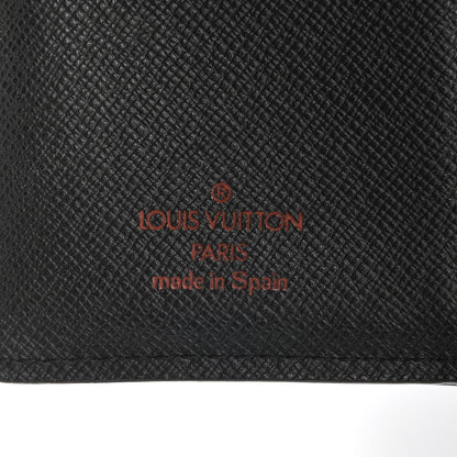 Louis Vuitton Epi Small Ring Agenda Cover Black 6 of 6