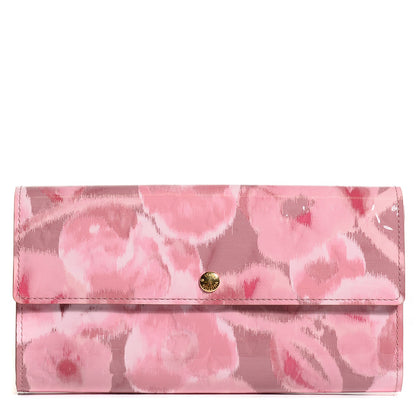 Louis Vuitton Vernis Ikat Sarah Wallet Rose Velours 1 of 7