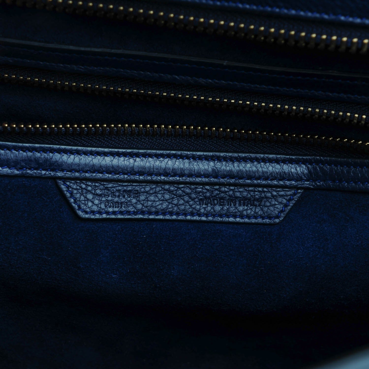 Celine Baby Calfskin Mini Luggage Ink 6 of 7