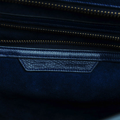 Celine Baby Calfskin Mini Luggage Ink 6 of 7