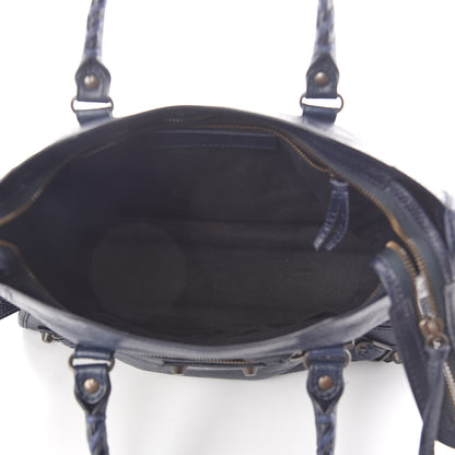 Balenciaga Agneau Classic Hardware S City Bleu Nuit Dark Sea 5 of 8