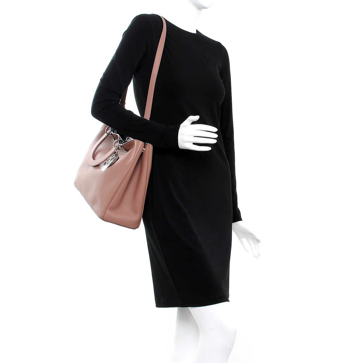 Smooth Calfskin Large Diorissimo Tote Petale